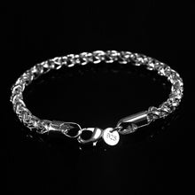 Silver Plated Stunning Jewelry Classic Twine Bracelet Unisex LL4 ILML