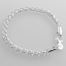 Silver Plated Stunning Jewelry Classic Twine Bracelet Unisex LL4 ILML