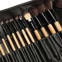 (24pcss ) Pro Makeup Brush Foundation Eye Shadows Lipsticks Powder Make Up Brushes Tools  PU Bag pincel maquiagem ILML