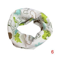 Baby Bibs Boys Girls Love Heart Cartoon Cute Scarf Cotton O Ring Collars Children Accessories Neckerchief Scarves ILML