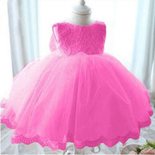 Baby Girl Dress Baptism Dresses For Girls Infant 1-6 Year Birthday Party Lace Bowknot Dress for Kids Girl Vestidos LL4 ILML