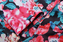 Casual Women One Button Jacket Slim Casual Business Blazer Suit Floral Coat Outwear ILML