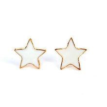 Girls Cute Stud Earring Jewelry Blue/Red/Black Crystal Women Star Earring ILML
