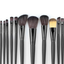 MAANGE Professional 32pcss Cosmetic Facial Make up Brush Kit Wool Makeup Brushes Tools Set with Black Leather Case S1 ILML
