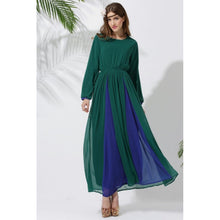 Elegant Women Long Chiffon Dress Vintage Kaftan Jilbab Islamic Muslim Abaya Cocktail Party Y6 ILML