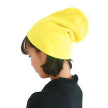 Warm Knit Hats Women Men Plain Beanie Hats Cap Slouchy Hat  ILML