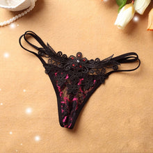 Sexy Women Floral Briefs G-string Bandage Thongs Hollow Panties Knickers Underwear  ILML