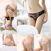 Sexy Women Floral Mesh Lace Mesh Pantieulti-Pattern T-Back Stretch Knickers Lingerie  ILML