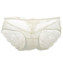 Sexy Women Lace Embroidery Knickers Panties See Throungh Underwear Briefs  ILML