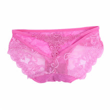 Sexy Women Lace Embroidery Knickers Panties See Throungh Underwear Briefs  ILML