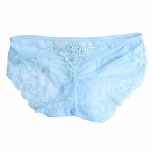 Sexy Women Lace Embroidery Knickers Panties See Throungh Underwear Briefs  ILML