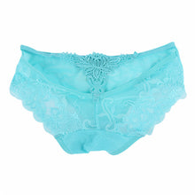 Sexy Women Lace Embroidery Knickers Panties See Throungh Underwear Briefs  ILML