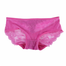 Sexy Women Lace Embroidery Knickers Panties See Throungh Underwear Briefs  ILML