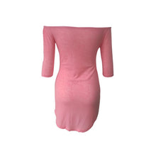 Sexy Women Long Sleeve Off Shoulder Slash Neck Sexy Club Mini Party Night Dresses Sexy Bodysuits Body Slim Dress ILML