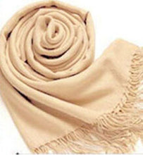Korea Women Men Multicolor Long Large Warm Soft Wrap Scarf Shawl Tassels  ILML