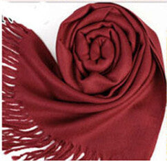 Korea Women Men Multicolor Long Large Warm Soft Wrap Scarf Shawl Tassels  ILML