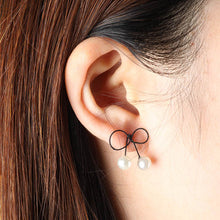 South Korea Jewelry Butterfly Earrings Pink Jewelry Earrings Alloy Opal Rhinstone Stud Ear S1 ILML