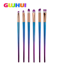 6PCS GUJHUI Professional Eyebrow Eyeliner Blush makeup brushes Powder Foundation make up brushes maquillage cosmetics Tool ILML