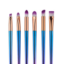 6PCS GUJHUI Professional Eyebrow Eyeliner Blush makeup brushes Powder Foundation make up brushes maquillage cosmetics Tool ILML