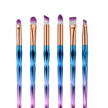 6PCS GUJHUI Professional makeup brushes Eyeshadow eyebrow Blush Brush Powder Foundation make up brushes cosmetics Tools ILML