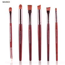 6PCS MAANGE makeup brushes professional Foundation Lip brush Eyeshadow maquillage rose gold make up brushes cosmetics Tools ILML