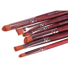 6PCS MAANGE makeup brushes professional Foundation Lip brush Eyeshadow maquillage rose gold make up brushes cosmetics Tools ILML