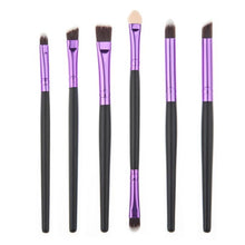 6PCS Cosmetic Brush Makeup Lip eyebrows eyelashes eyes Kits Tools Concealer Professional rose gold makeup Brushes ILML