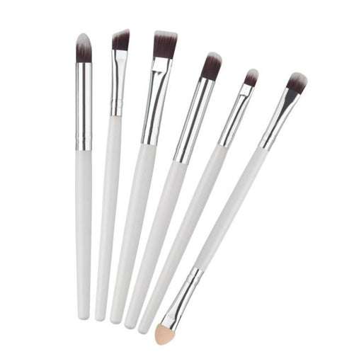 6PCS Cosmetic Brush Makeup Lip eyebrows eyelashes eyes Kits Tools Concealer Professional rose gold makeup Brushes ILML