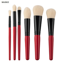 6PCS Pro MAANGE makeup brushes brochas maquillaje Eyeshadow Foundation rose gold make up brushes cosmetics Tools Kits Tools ILML