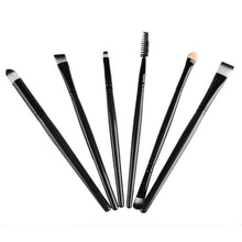 6PCS Pro Makeup Brushes Make up Cosmetics Brush Eyeliner Eye shadow Eyebrow Lip toothbrush Cosmetic Powder Foundation Tools ILML