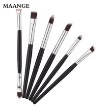 6PCS Cosmetic Makeup brushes Eyeshadow Eyeliner Powder Foundation Brush Toiletry Kit tools Professional Cosmetics brushes ILML