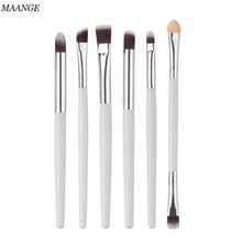 6Pcs Eyebrow Eyeshadow MAANGE makeup brushes professional Foundation cleaning cleaner make up brushes cosmetics Tools ILML