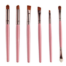 6Pcs MAANGE makeup brushes professional Cosmetics Eyeshadow Powder Foundation brush ovale rose gold make up brushes Tool Kit ILML