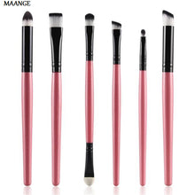 6Pcs Maange makeup brushes professional Lip Eyeshadow Powder Foundation brush rose gold make up brushes cosmetics Kits Tools ILML