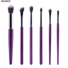 6Pcs Maange makeup brushes professional Lip Eyeshadow Powder Foundation brush rose gold make up brushes cosmetics Kits Tools ILML