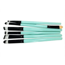 6Pcs Professional Makeup Eyeliner Eyeshadow Cosmetic Eye Brushes Tool Kit Powder Foundation cosmetics Concealer Brush ILML