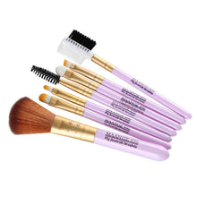 7 Pieces/set Pro Cosmetic Makeup Brushes Tool Eyeshadow Set Powder Foundation Lip Make Up Pincel Maquiagem ILML