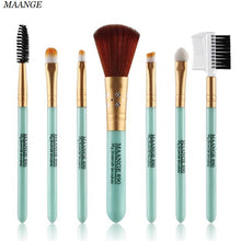 7Pcs MAANGE professional makeup brushes Eyebrow Eyeshadow ake up brushes Foundation maquillaje brush cosmetics Tools ILML