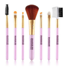 7Pcs MAANGE professional makeup brushes Eyebrow Eyeshadow ake up brushes Foundation maquillaje brush cosmetics Tools ILML