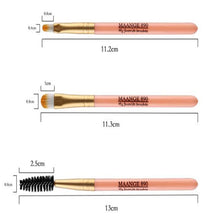 7Pcs MAANGE professional makeup brushes Eyebrow Eyeshadow ake up brushes Foundation maquillaje brush cosmetics Tools ILML