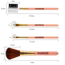 7Pcs MAANGE professional makeup brushes Eyebrow Eyeshadow ake up brushes Foundation maquillaje brush cosmetics Tools ILML