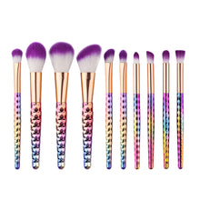 7pcs 10 pcs Professional GUJHUI makeup brushes Powder Foundation brush eyebrow Pinceau maquillage make up brushes cosmetic ILML