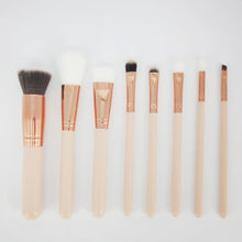 7pcs 8pcs QiBest Professional makeup brushes maquillage rose gold pencil brush eyebrow Foundation make up brushes cosmetics ILML