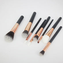 7pcs 8pcs QiBest Professional makeup brushes maquillage rose gold pencil brush eyebrow Foundation make up brushes cosmetics ILML