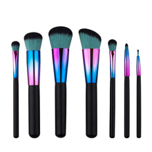 7pcs 8pcs QiBest Professional makeup brushes maquillage rose gold pencil brush eyebrow Foundation make up brushes cosmetics ILML