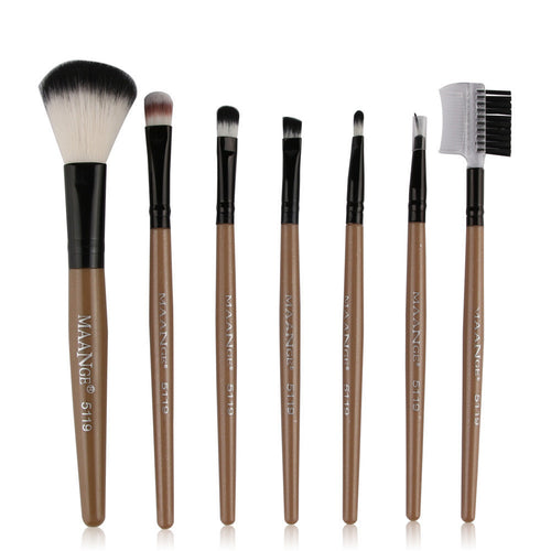 7pcs MAANGE Pinceaux de maquillage Pro makeup brushes eyebrow Foundation Pencil brush make up brushes cosmetics Tools KITS ILML