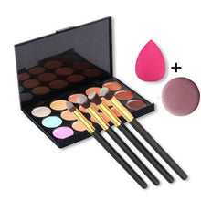 7pcs Makeup Cosmetic Make up Concealer Foundation Brush Sponge Puff Face Puff Multiple sizes Concealer Tool Toiletry Kit ILML