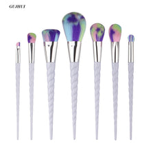 7pcs GUJHUI professional makeup brushes Eyebrow Blush Concealer brush Powder Foundation make up brushes Cosmetics ILML