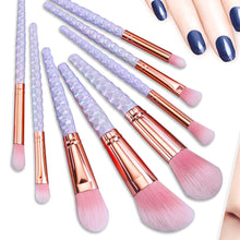 8PCS Eyebrow Eyeshadow Professional makeup brushes GUJHUI Face Powder Foundation Contour pinceaux make up brushes cosmetics ILML