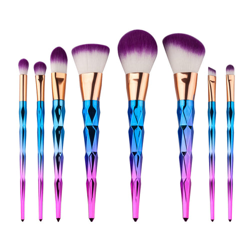 8PCS GUJHUI Professional makeup brushes maquillage Cosmetic Eyebrow Eyeshadow Foundation Blush Concealer make up brushes ILML